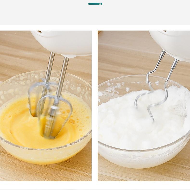 Household Stainless Steel Automatic Egg Beater – High-Power, Multi-Functional Handheld Mixer for Baking