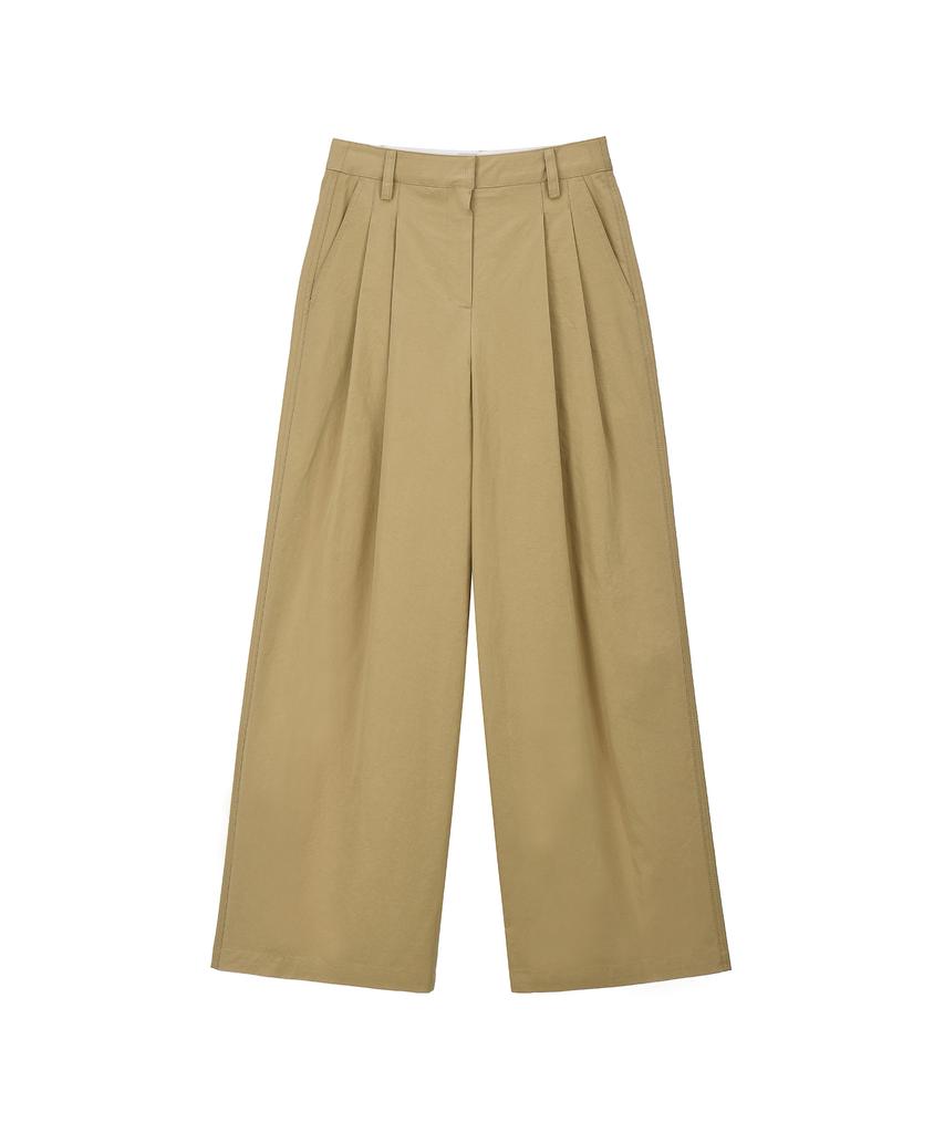 Kwinseulaebis Aiden Cotton Chino Tuck Trousers