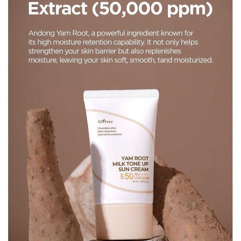 Isntree - Yam Root Milk Tone Up Sun Cream