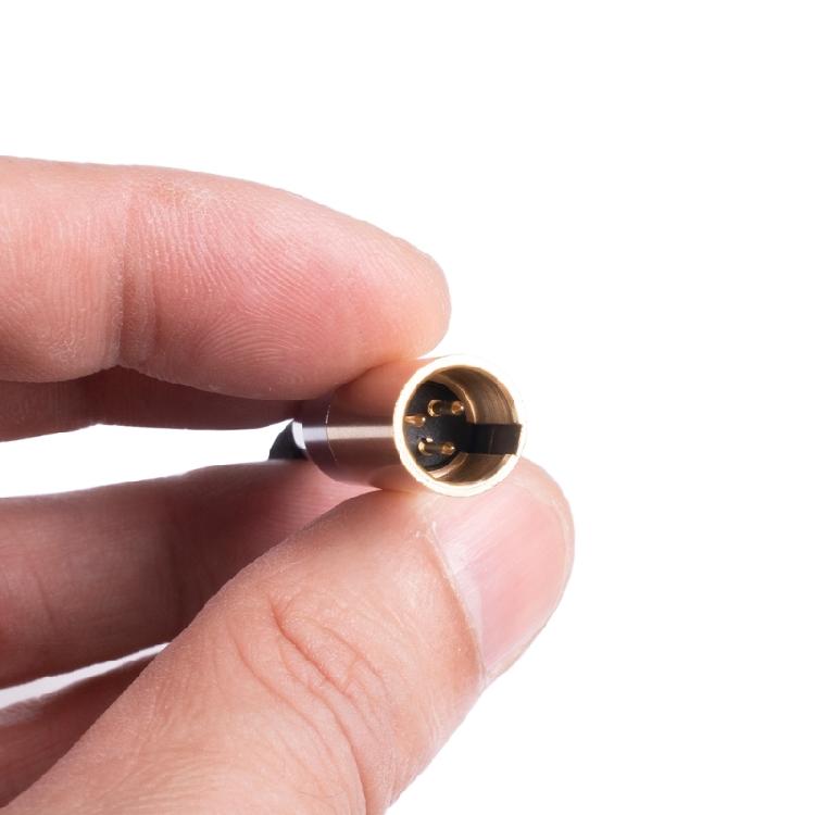 3.5mm to Mini XLR Adapter, 1/8" to Mini XLR Cable, 1/8 in TRS Stereo Audio Cable