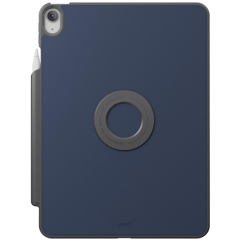 UNIQ Rovus Snapmount Magnetic 360 Rotating Detachable Case for iPad 11" A16 (2025) / iPad 10.9" 10th Gen. (2022) Navy Blue