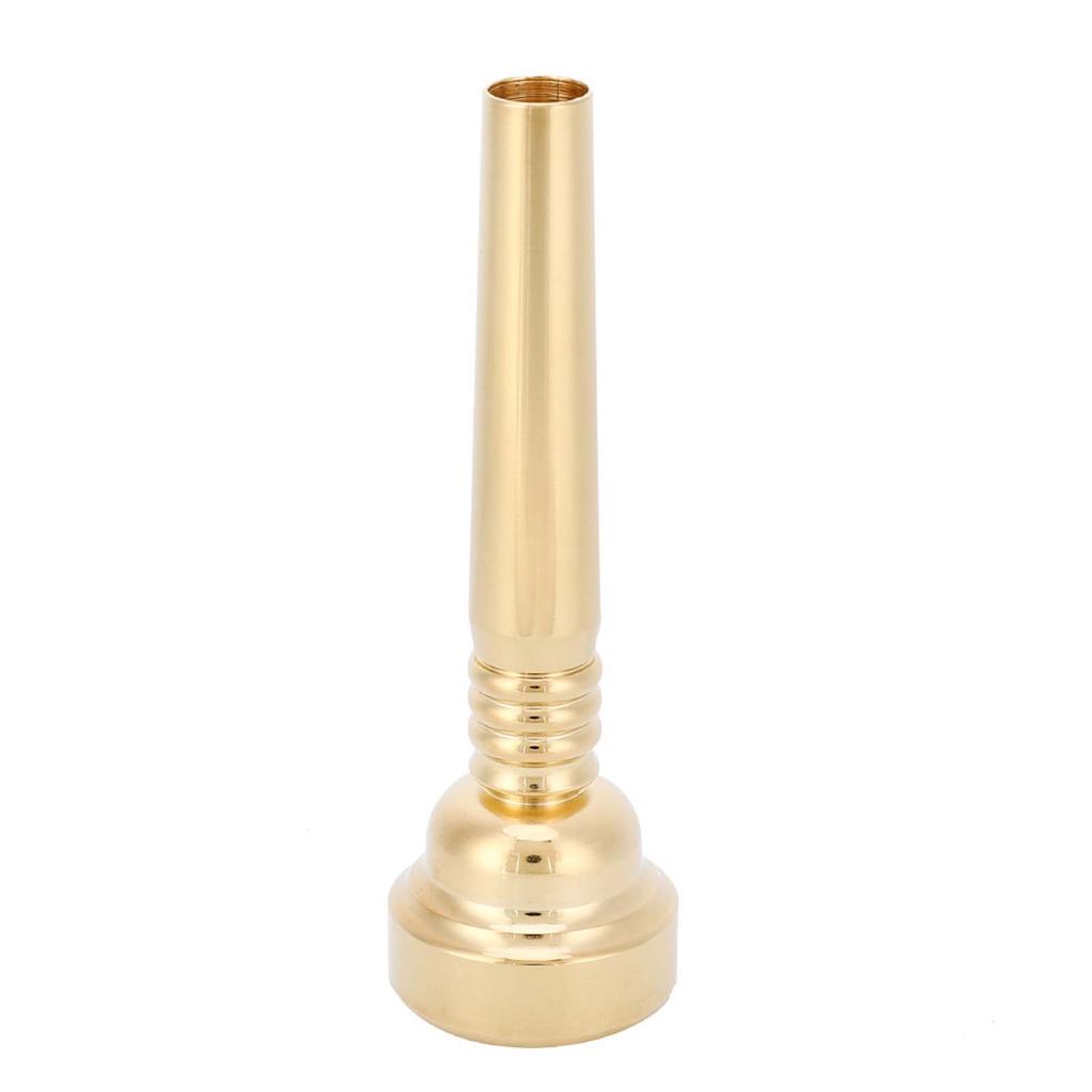 Trumpet Mouthpiece Gold Fashionable Look Beginner Musical Instrument Accessories 17C