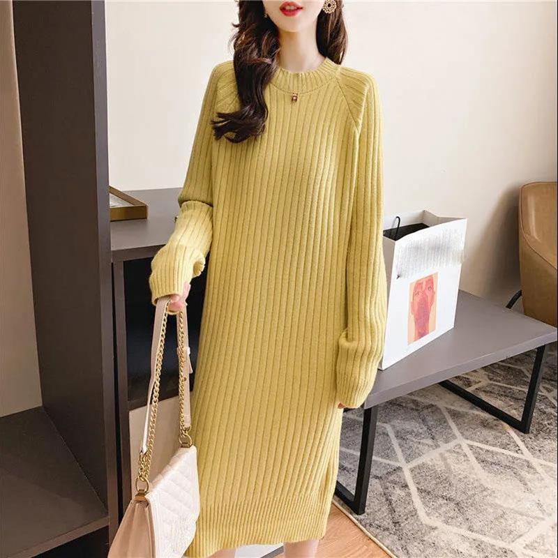 thin sweater dress