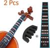 2-Piece Violin Scale Fingerboard and Rubber Mute Set