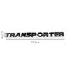 Car ABS Trunk Letters Words Logo Badge Emblem Decals Sticker Applicable To TRANSPORTER T4 T5 T6 T7 T8 Styling Accessories