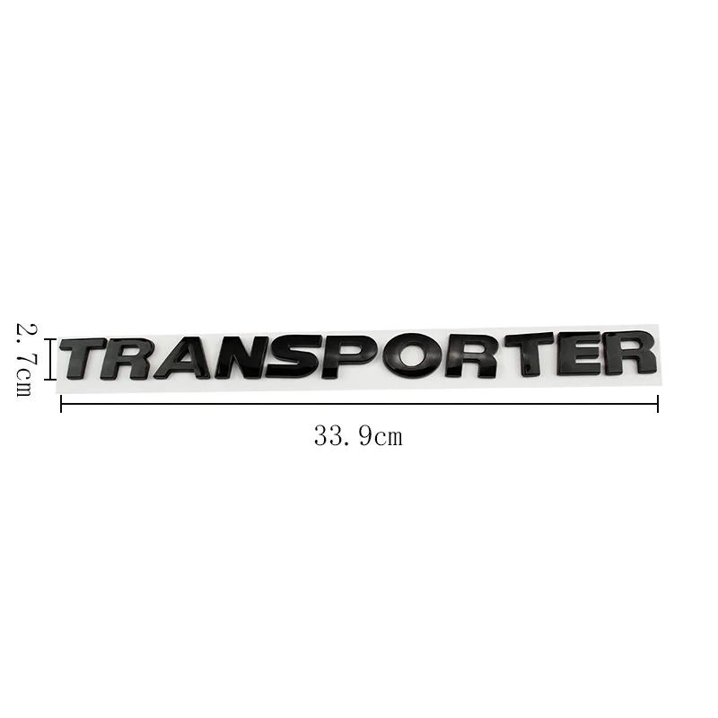 Car ABS Trunk Letters Words Logo Badge Emblem Decals Sticker Applicable To TRANSPORTER T4 T5 T6 T7 T8 Styling Accessories