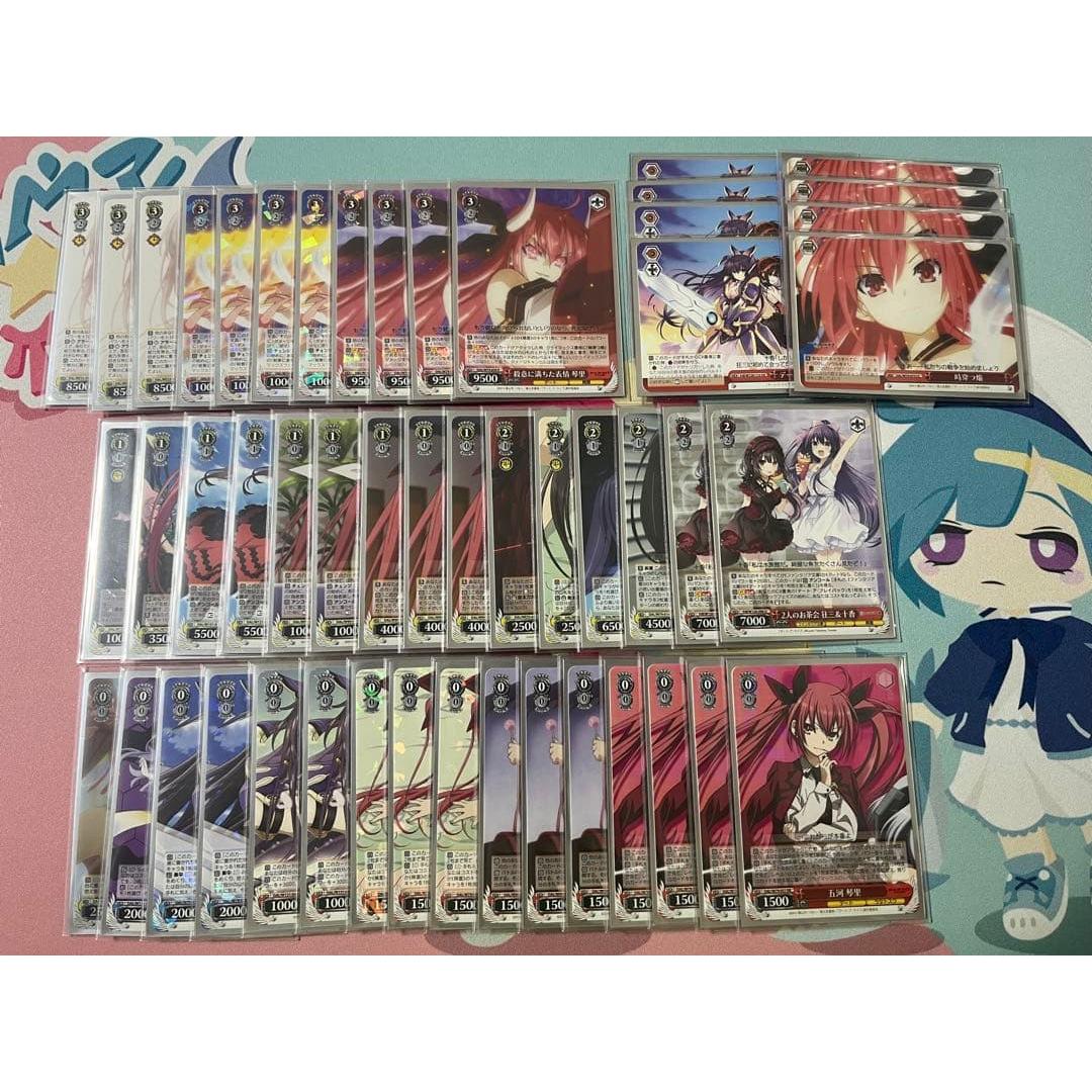 [Final price reduction] Weiss Schwarz Date A Live Kotori axis door power deck