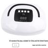 Portable Double-Hand Induction Nail Gel Curing Light for Manicures