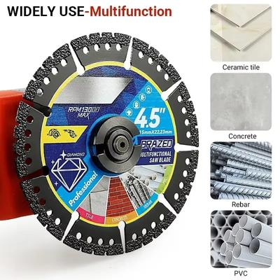 1 Stück Multifunktionale Sägeblatt Ultra Dünnes Sägeblatt Keramikfliese Glas Trennscheibe für Winkelschleifer Diamant-Verbundwerkstoff