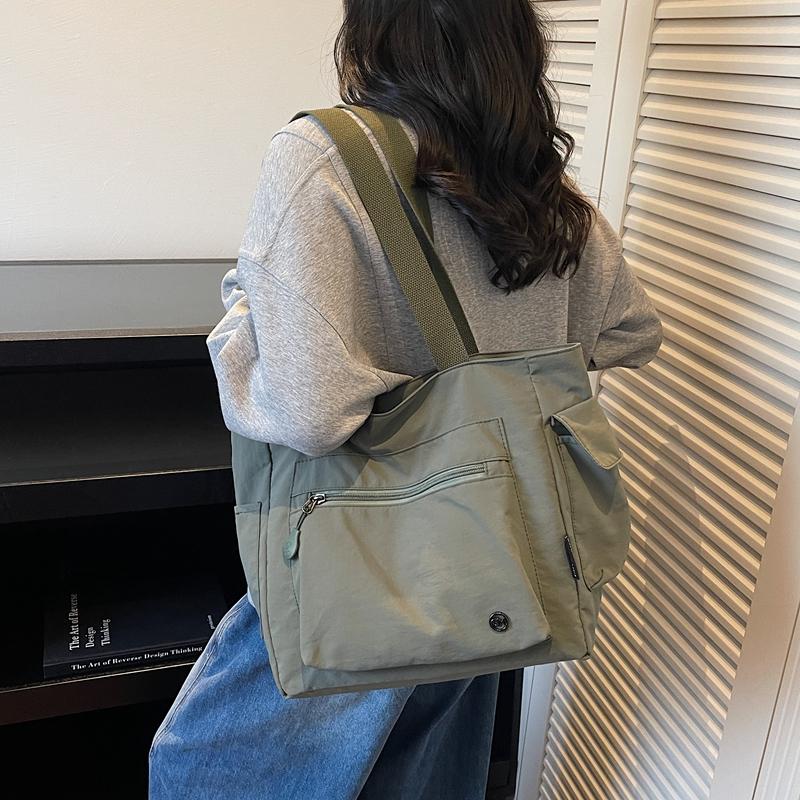 Commuter Large Capacity Handbag Women's Shoulder Bag Lightweight Tote Bag