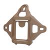 Helmet NVG Mount Professional Nylon Night Vision Sports Camera Bracket Base for Wendy for AF for FAST Helmets Tan