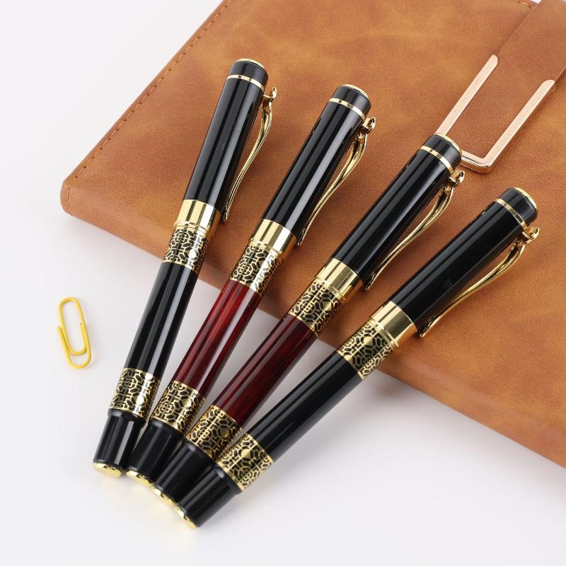 Smooth Writing Grain Fountain Pen Classic Texture Office Pen School Signature Calligraphy Student Stationery Supplies Gifts