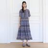 Thursday Island Women Flower Border Mix Long Dress T264mop291w