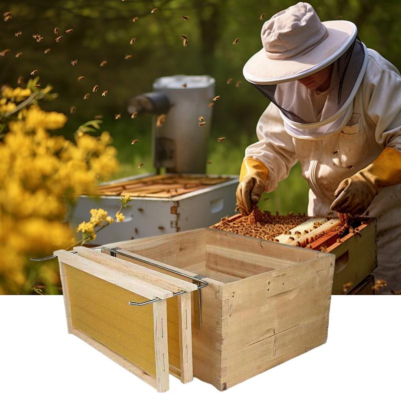 Bee Frame Holder Lightweight Stable Stainless Steel Bee Hive Stand Garden Accessories Beehive Frame Grip For Easy Inspection &