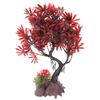 Plastic Aquarium Bonsai Tree Plants Decoration for Goldfish Tank Decors Safe Durable Easy Maintenance Fish Tank Accessories