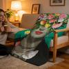 Coperta in Peluche Corto ad Alta Densità per Divano, Sonnellino, Stanza Condizionata, Morbida, Delicata sulla Pelle, Frida Kahlo