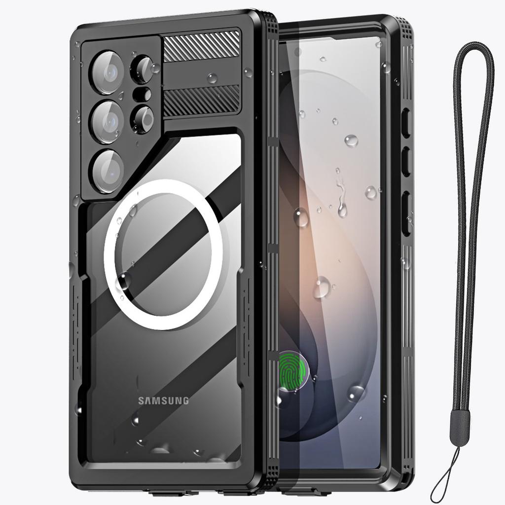 IP68 Water Proof Cover for Swimming Snorkeling Case for Samsung S26 Ultra S26Plus S26 Waterproof Magnetic MagSafe Screen Protect