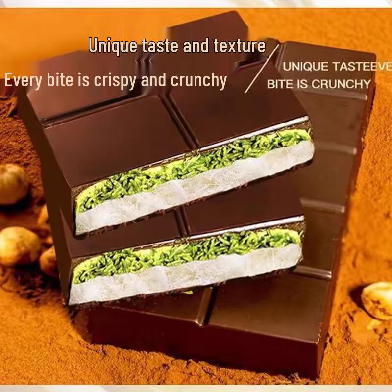 Cioccolato CODEX Dubai Ripieno di Marshmallow al Pistacchio