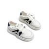Niche Design Bread Shoes 2025 New Lightweight Soft-soled Platform White Shoes Women's Leather Versatile Sports Shoes
