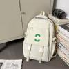 School bag male college student large capacity high school junior high school student backpack trendy flip tooling couple backpack