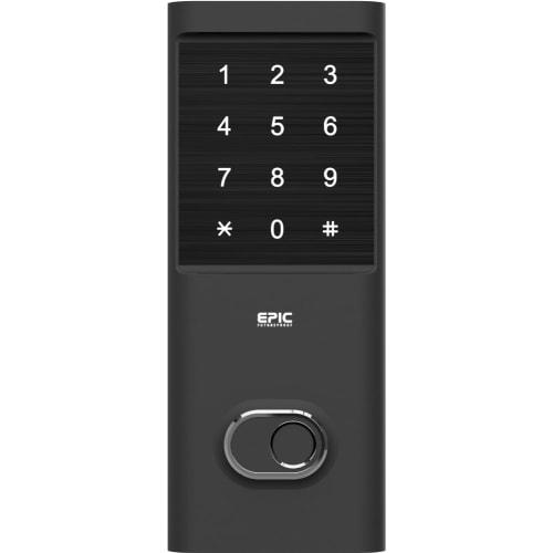 Epic Flassa 3D Smart Lock, Latest Model EPJP-FL3D, PIN Code/App/Fingerprint/FeliCa?/MIFARE?/Smartphone NFC/Remote Control (Sold Separately), Auto-Lock
