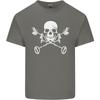 Metal Detector Skull Detecting Unisexs Light Cotton TShirt