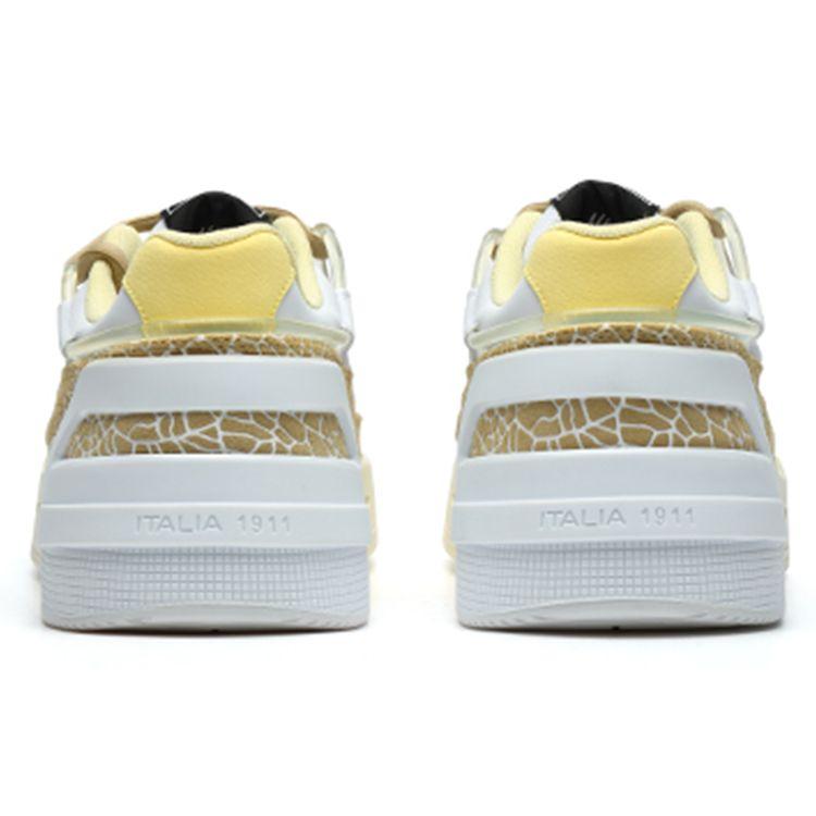 Fila Salto Comfortable Low-Top Retro Basketball Shoes Men Sneakers White Brown F12M141225FLW