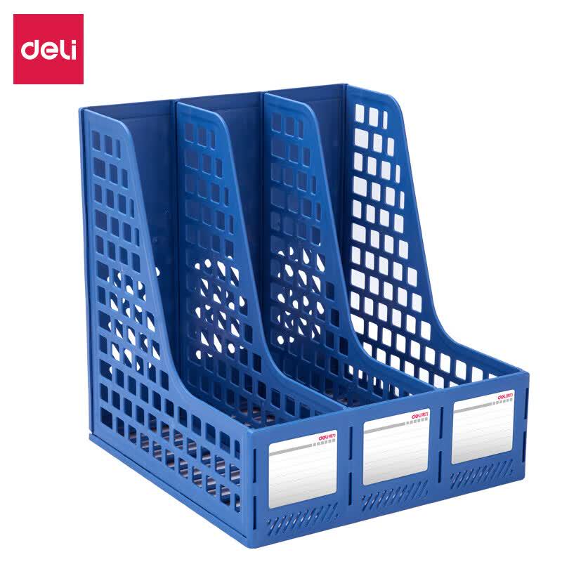 Deli 3-Section Desktop File Organizer