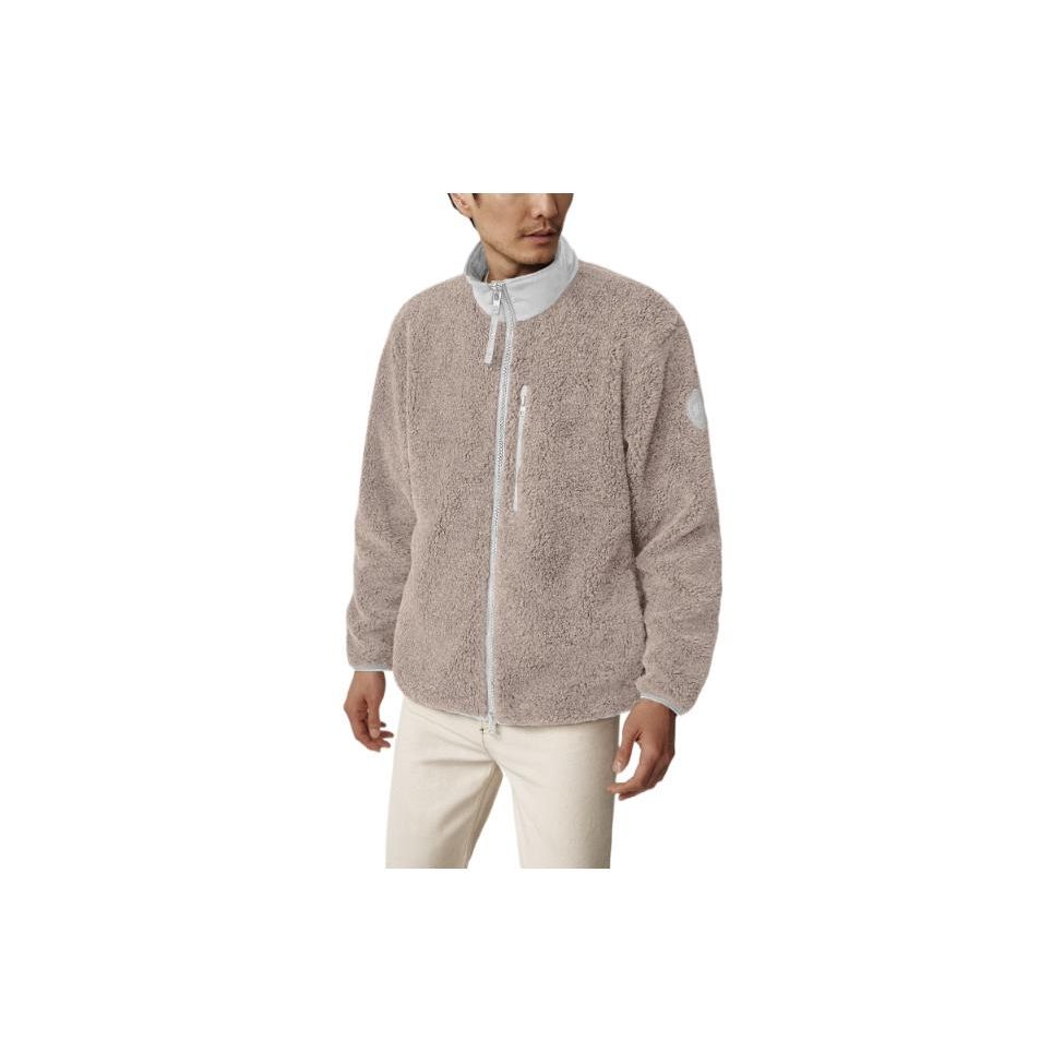 Canada Goose Humanature Series FW22 Kelowna Shearling Stand Collar Drop Shoulder Long Sleeve Jacket Men jackets 7017M2-149