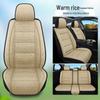 Five-Seater Full Coverage Coarse Linen Car Seat Cushion Cover