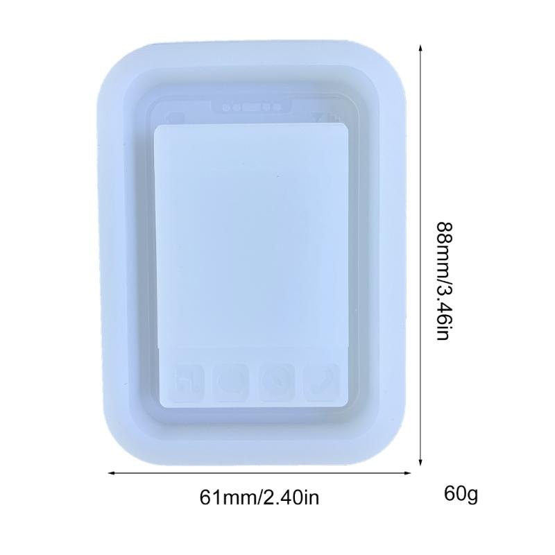 Resin Shaker Molds Silicone Resin Casting Molds Epoxy Quicksand Molds for DIY Pendant Charms Jewelry Making Accessories