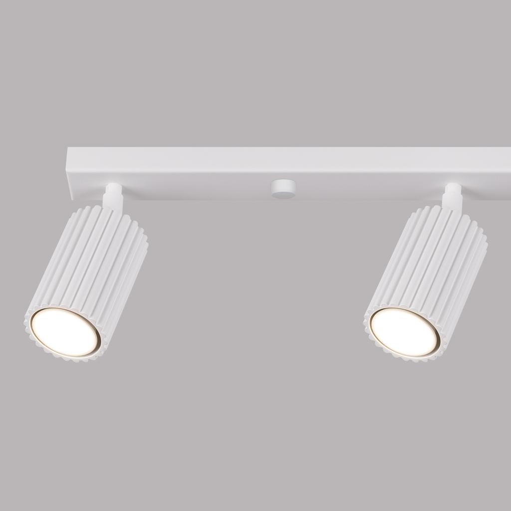 Reflektor Karbon 4 Gu10 Biały Alu Sollux Sl.1546