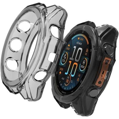 Protective Silicone Case for Garmin Fenix 8 51mm, Black