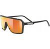 Uvex Esntl Epic Sunglasses Matte Black Mirror-red
