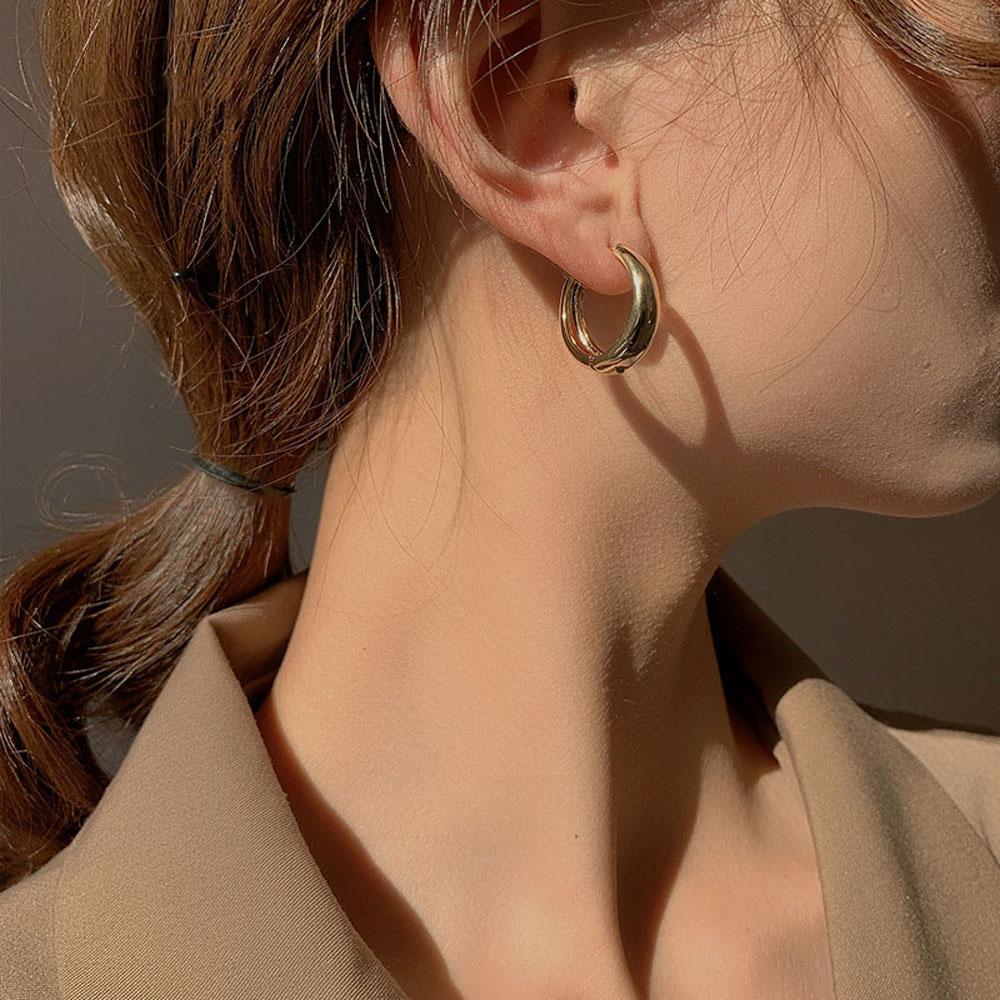 

Couples Chic Elegant Geometric Hoop Earrings Fashion Accessories Party Jewelry Drop Earrings