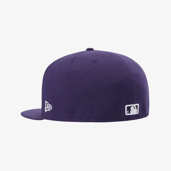 New Era Mlb La Dodgers Fitted Cap Purple 15131699