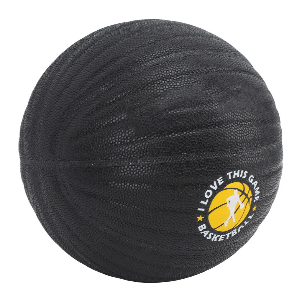 Zátěžový tréninkový basketbal PU Dobře odskakující Velikost 7 Těžký tréninkový basketbal pro muže ženy Bílý