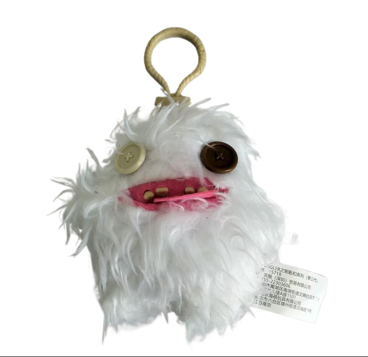 

10cm Fuggler Funny Ugly Monster Plush Toys Keychain Kawaii Fuggler Monster Rabbits Cute Stuffed Peluche Dolls Pendants Gifts Kid