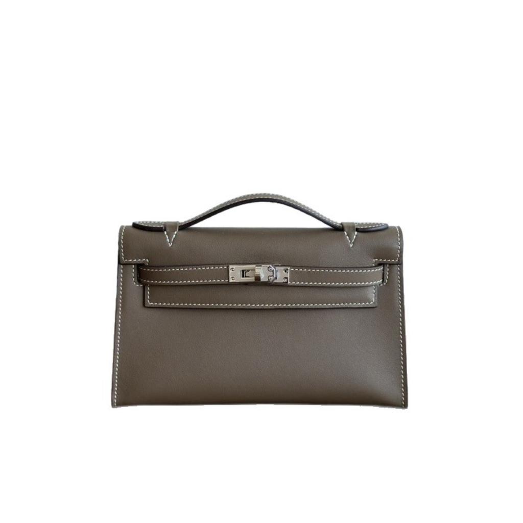 Borsa Kelli generazione Kazilan pelle swift catena naso di maiale borsa da donna in pelle bovina monospalla borsa a tracolla