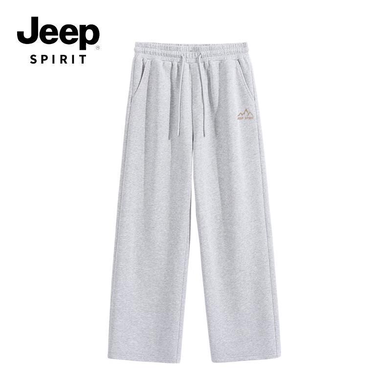 JEEP SPIRIT Men's Loose-Fit Straight-Leg Casual Sweatpants