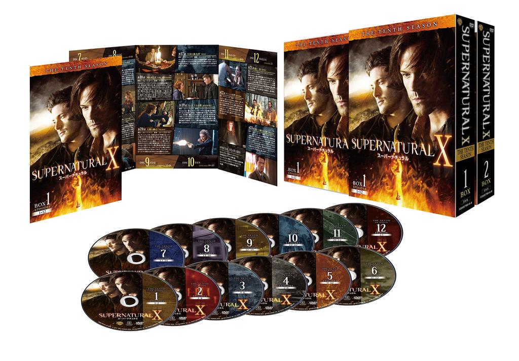 SUPERNATURAL X Complete Box Set (Ten Seasons) (12 Discs) [DVD]