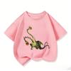 Relaxed Fit Children Short Sleeve T Shirt Kawaii Round Neck Lovely How To Train Your Dragon Graphic Street Style 3 To 14