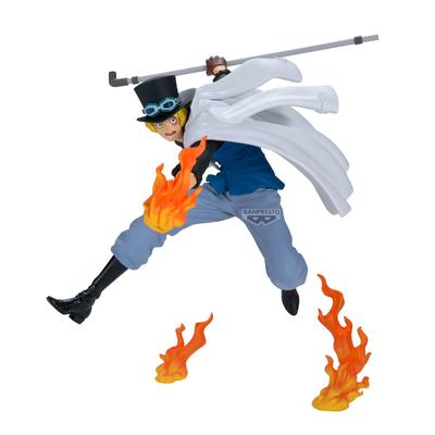 BANPRESTO Sabo One Piece Action Figure BATTLE RECORD COLLECTION SABO 12cm BP29651P Multicolor Collectible Figure Perfect for Anime Fans