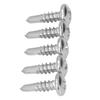 200 Pcs Round Head Self Drilling Screw 304 Stainless Steel 4.8x16mm Drill Screws for DIY Crafts