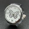 Montre Anneau pour Femmes et Hommes Montre Analogique à Quartz Cadran à Chiffres Romains Bracelet