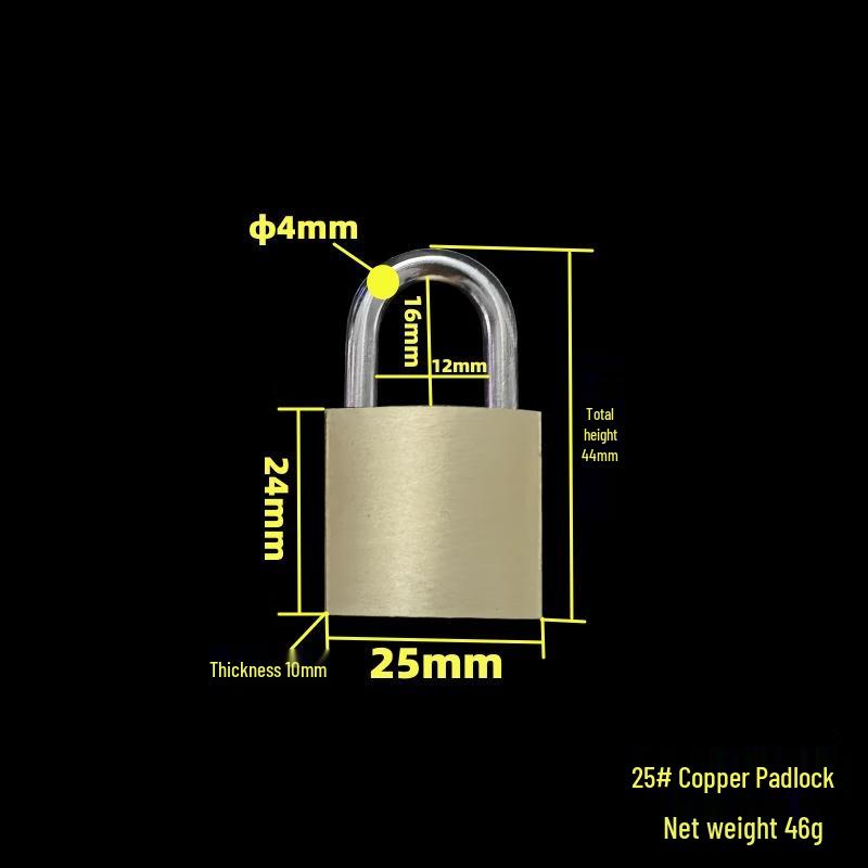 Brass Keyed Alike Padlock