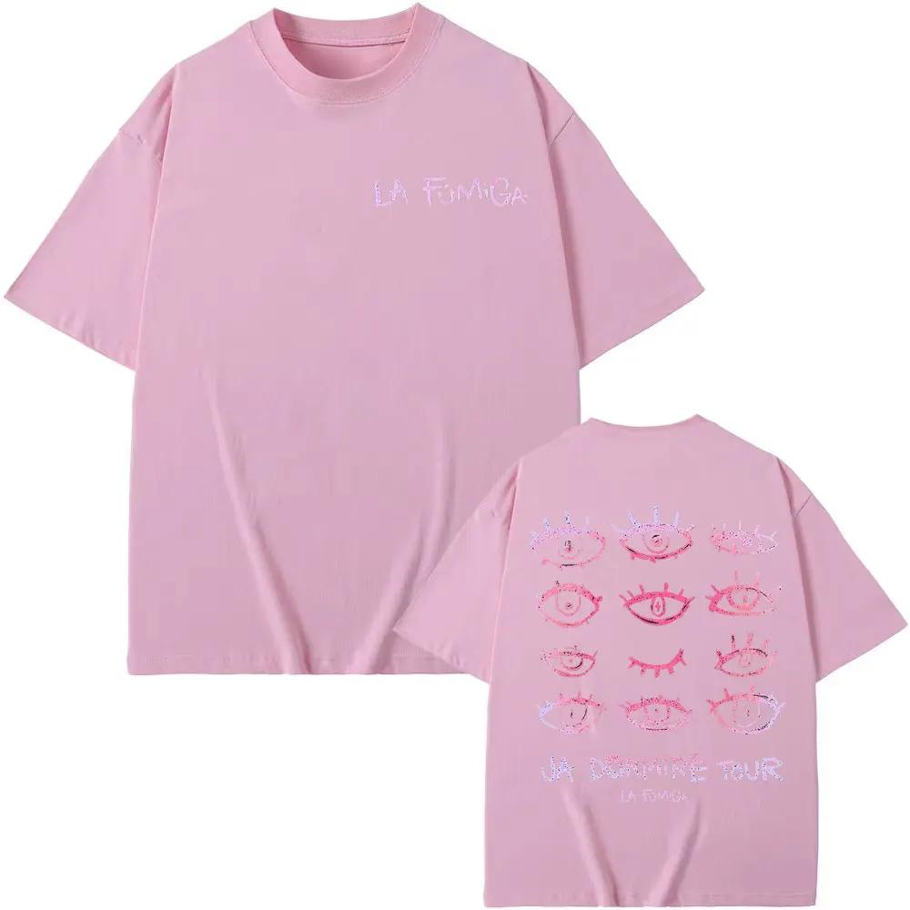 Band La Fumiga Ja Dormire Tour 2026 Graphic Tshirt Unisex Fashion Hip Hop Oversized TShirt Streetwear Unisex Short Sleeve T Shirts