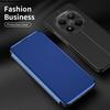 Dla Xiaomi POCO M8 Pro 5G Etui Lustrzane Pokrowiec POCOM8Pro Smart View Skórzane Magnetyczny Stojak Książka Coque Little M 8 Pro M8Pro Global