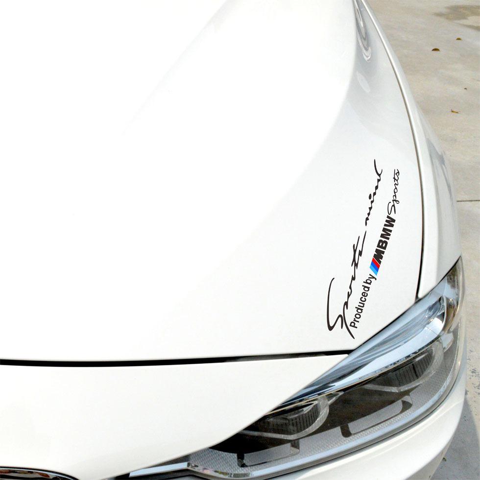 Personalized Reflective Car Decal Sticker - Funny Headlight & Body Design