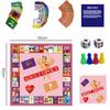 Brädspelsset för par för vuxna, Spel för dejtkvällen, Interaktivt brädspel i Monopolstil för par, Roligt bordsspel för att stärka relationen